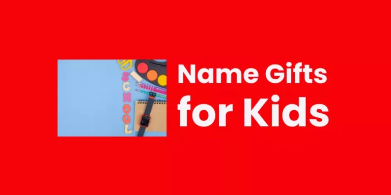 Custom name back to school gifts for kids