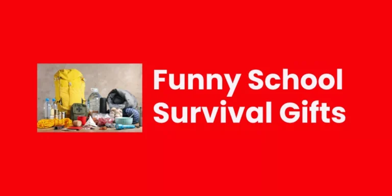 Funny back to school survival kit gifts for teens