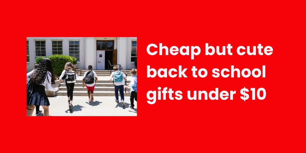 Cheap but cute back to school gifts under $10 in 2026
